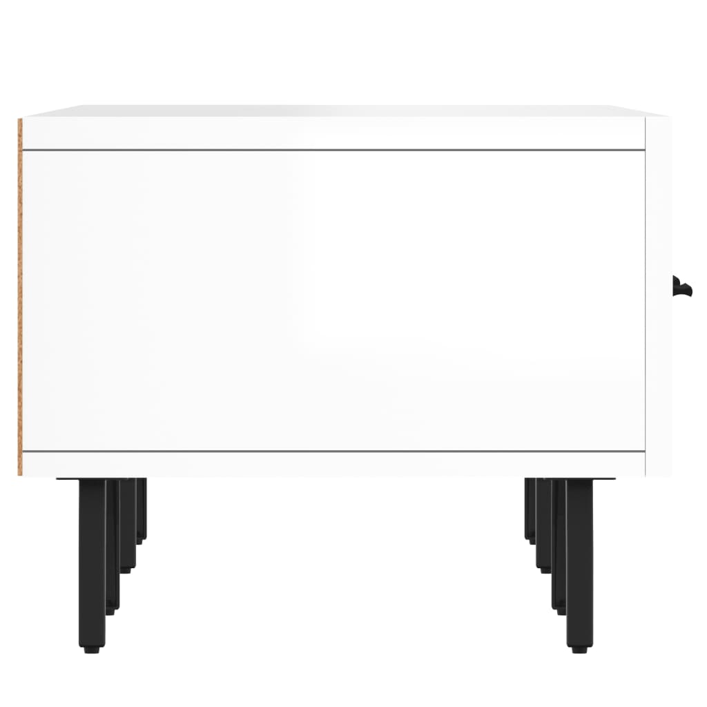 TV ormarić sjajni bijeli 150 x 36 x 30 cm od konstruiranog drva