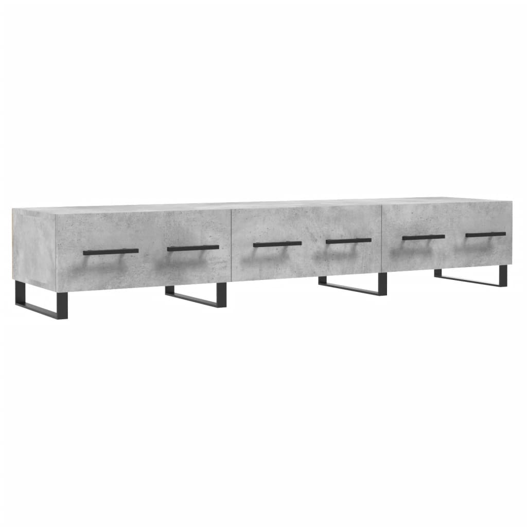 TV ormarić boja betona 150 x 36 x 30 cm od konstruiranog drva