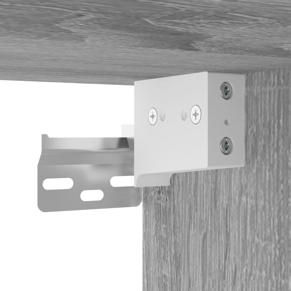Zidni noćni ormarić boja sivog hrasta sonome 35 x 35 x 20 cm