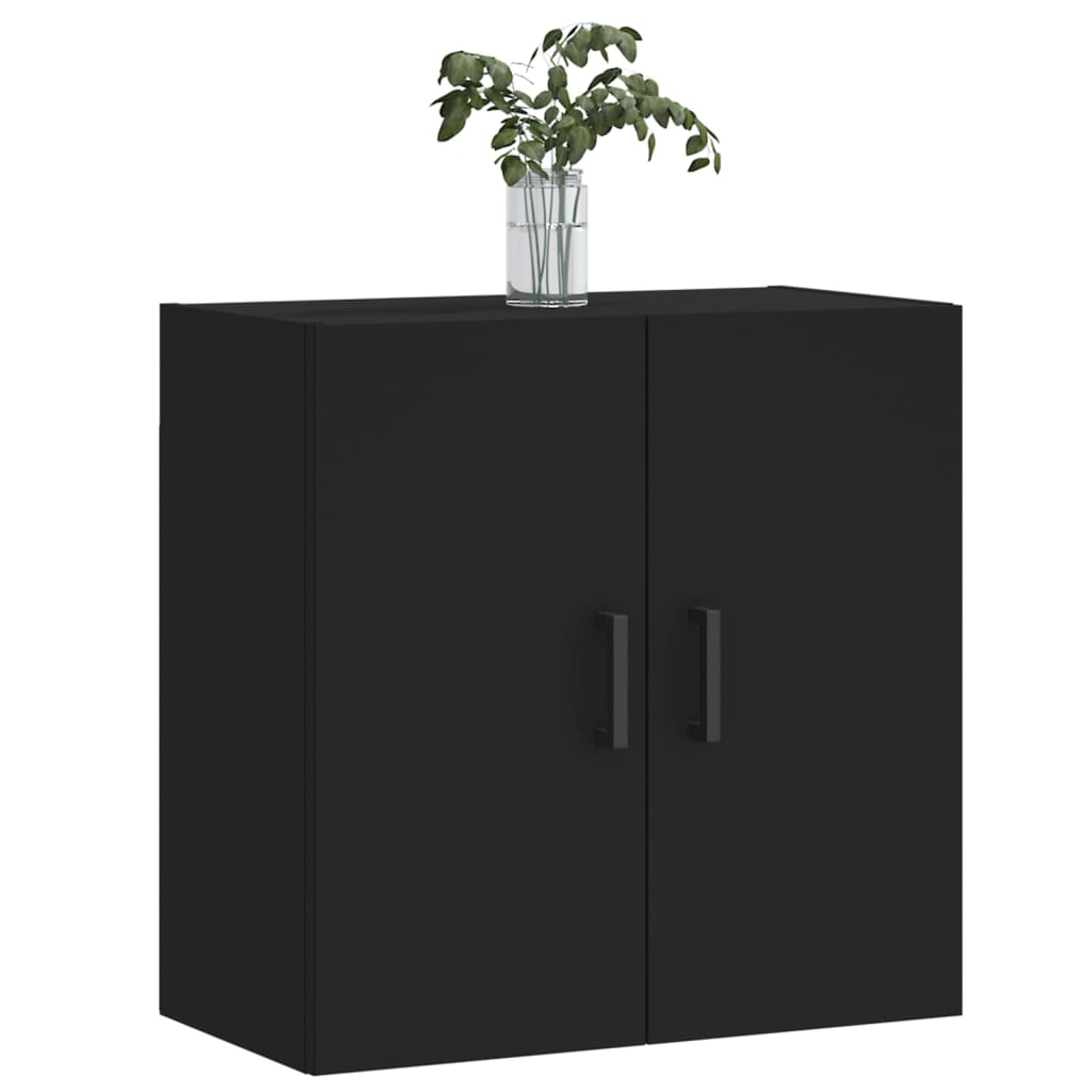 Zidni ormarić crni 60 x 31 x 60 cm od konstruiranog drva
