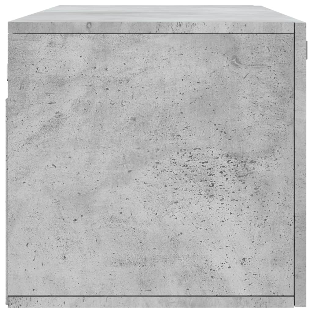 Zidni ormarić boja betona 100 x 36,5 x 35 cm konstruirano drvo