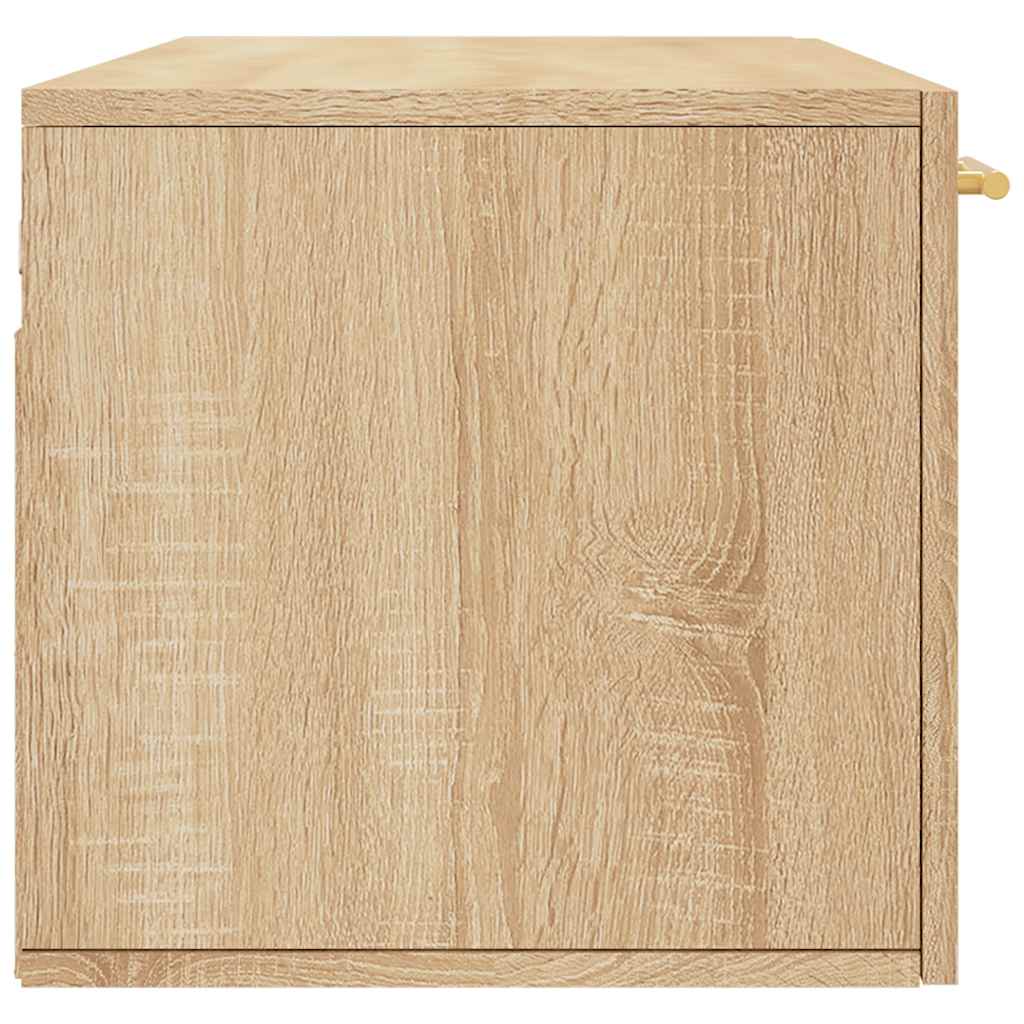 Zidni ormarić boja hrasta 100 x 36,5 x 35 cm konstruirano drvo
