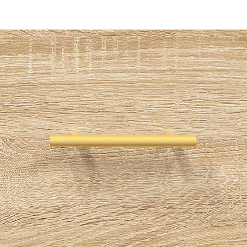 Zidni ormarić boja hrasta 100 x 36,5 x 35 cm konstruirano drvo