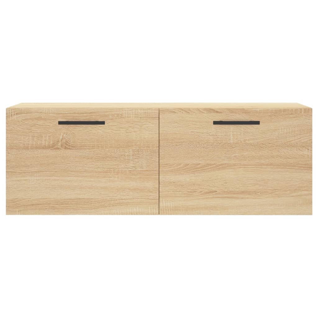 Zidni ormarić boja hrasta 100 x 36,5 x 35 cm konstruirano drvo