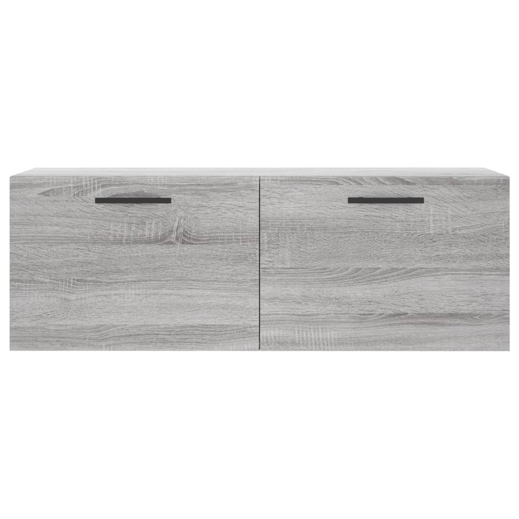 Zidni ormarić siva boja hrasta 100x36,5x35 cm konstruirano drvo