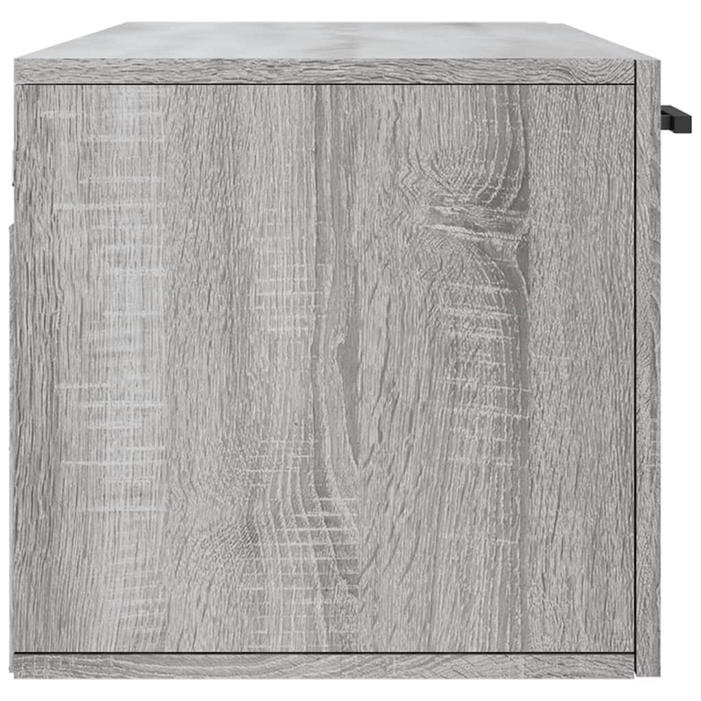 Zidni ormarić siva boja hrasta 100x36,5x35 cm konstruirano drvo