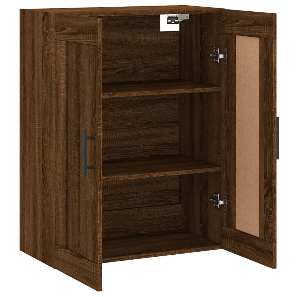 Zidni ormarić boja hrasta 69,5 x 34 x 90 cm konstruirano drvo