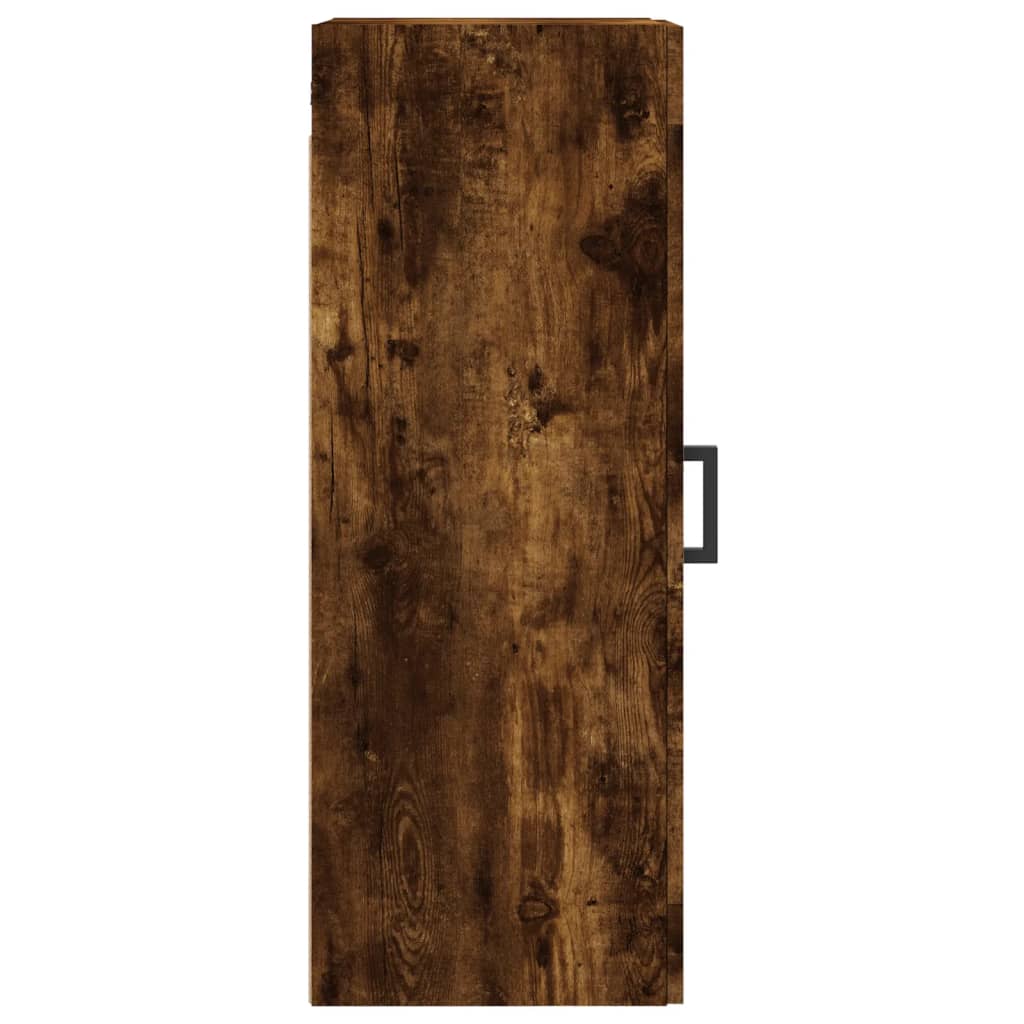 Zidni ormarić boja hrasta 34,5 x 34 x 90 cm konstruirano drvo
