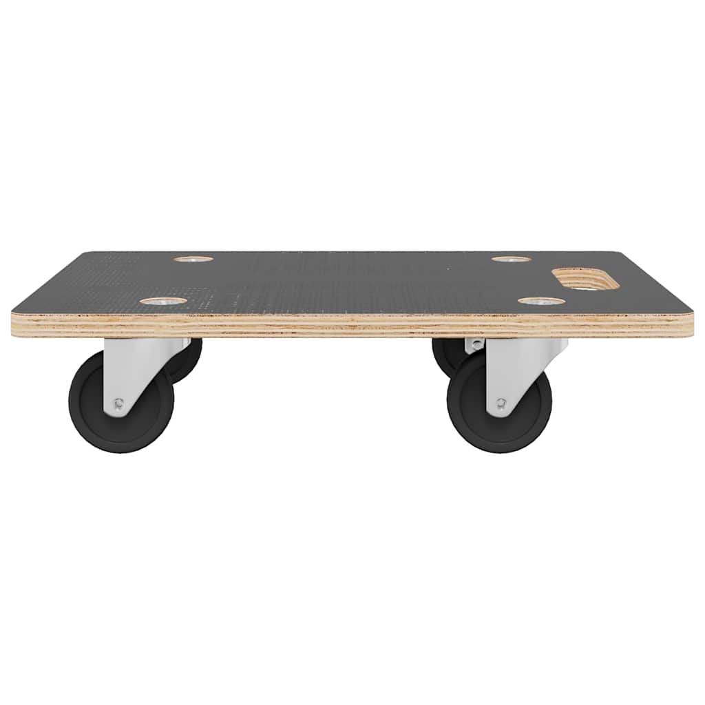 Transportna kolica 2 kom pravokutna 50 x 35 x 11,5 cm 250 kg