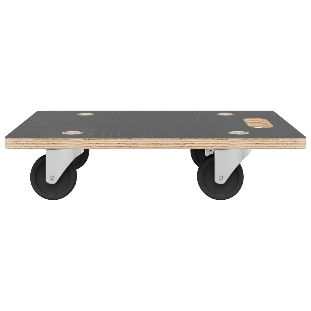 Transportna kolica 2 kom pravokutna 80 x 55 x 11,5 cm 250 kg