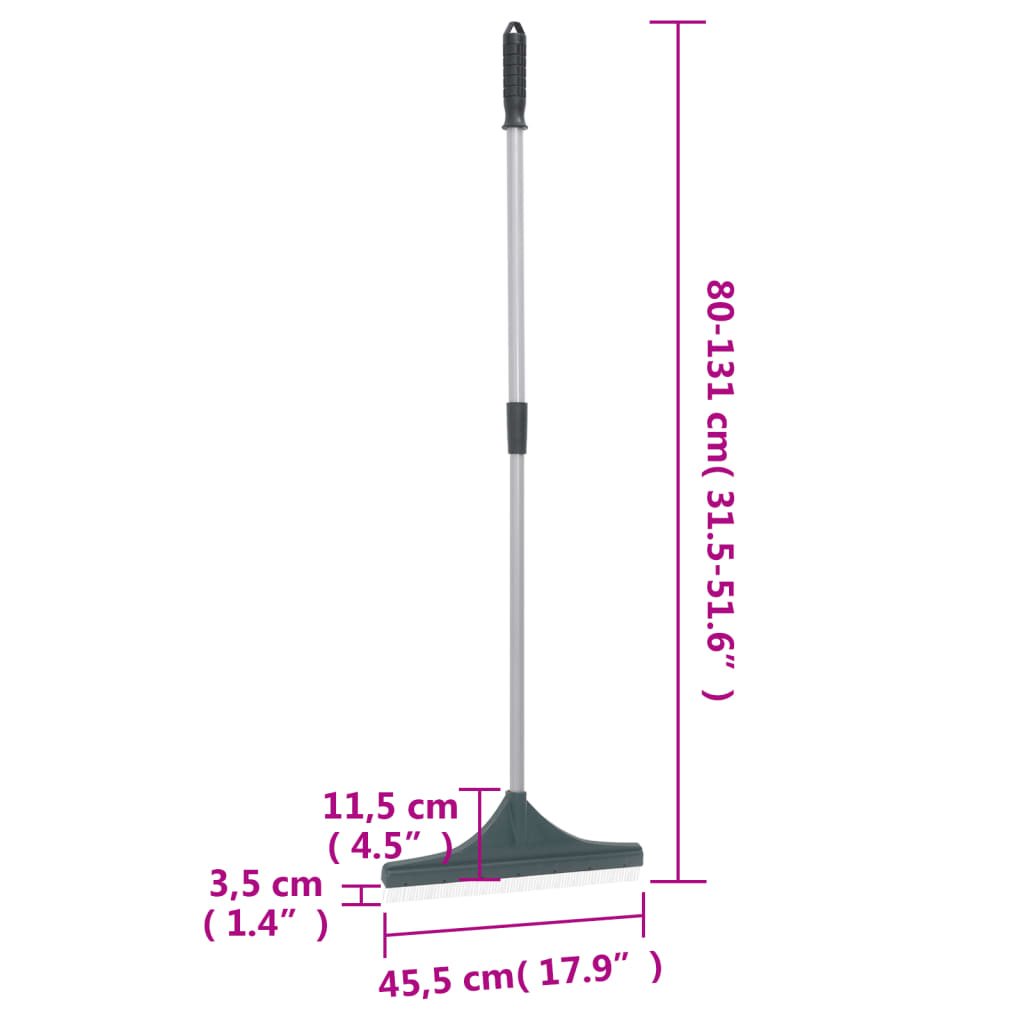 Grablje za umjetnu travu tamnozelene 131 cm PP