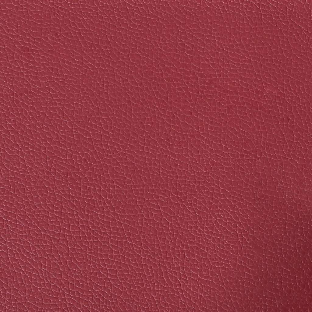 Podni kauč na razvlačenje 2-u-1 crvena boja vina 112x174x55 cm