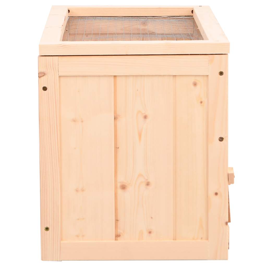 Kavez za hrčke 60 x 30 x 35 cm od masivne jelovine