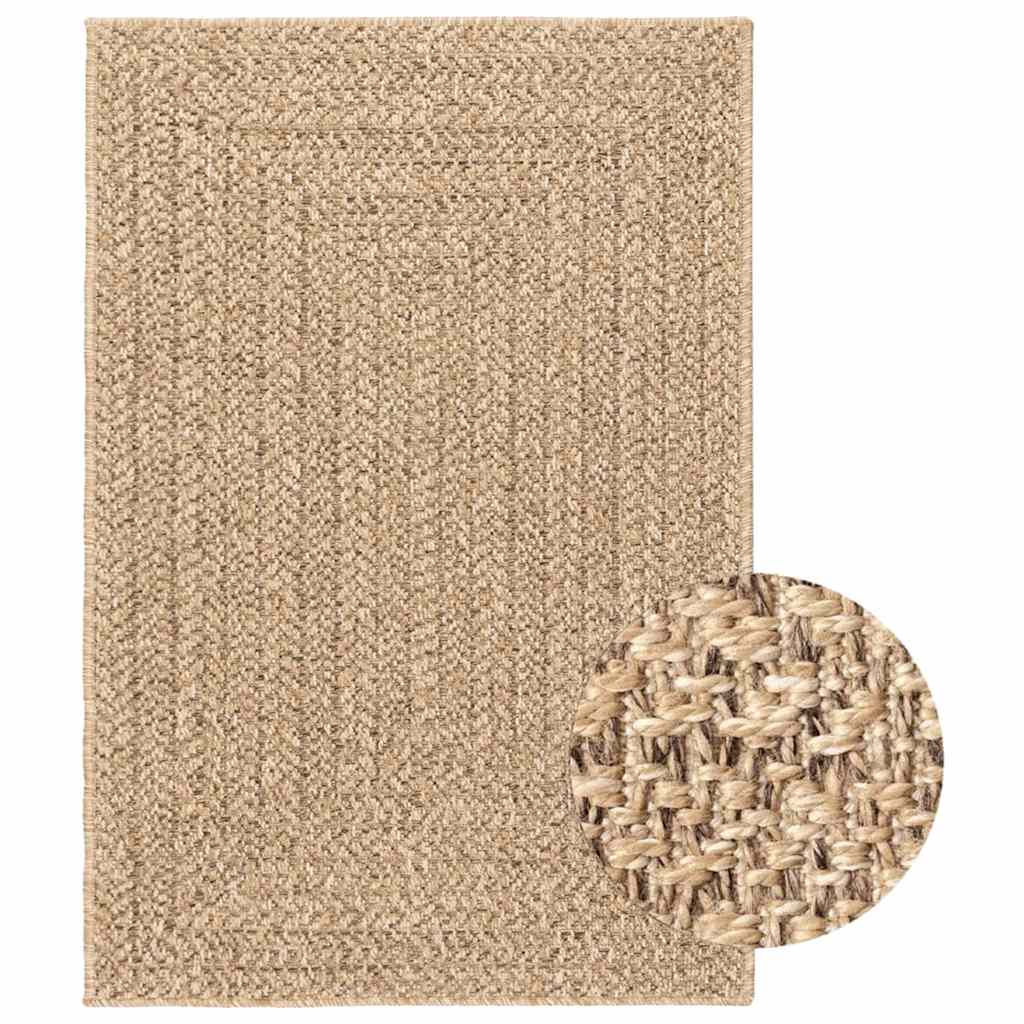 Tepih ZIZUR 120 x 170 cm s izgledom jute unutarnji i vanjski