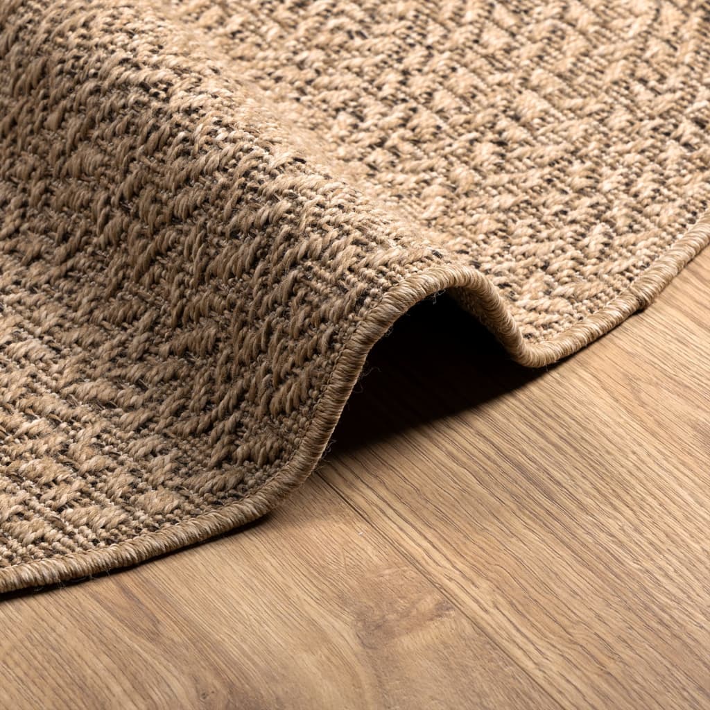 Tepih ZIZUR 120 cm s izgledom jute unutarnji i vanjski