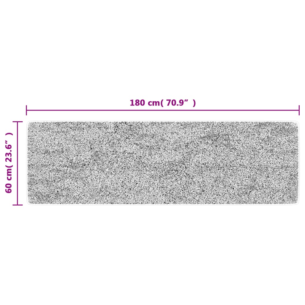 Kuhinjski tepih raznobojni 60 x 180 cm perivi i Šarena