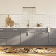 Kuhinjski tepih raznobojni 60 x 180 cm perivi i