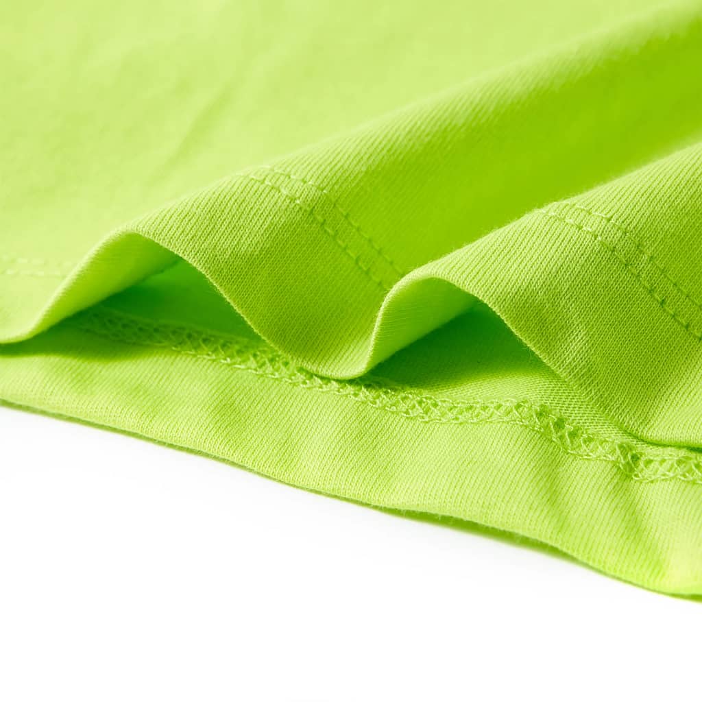 Dječja majica kratkih rukava boja limete 116
