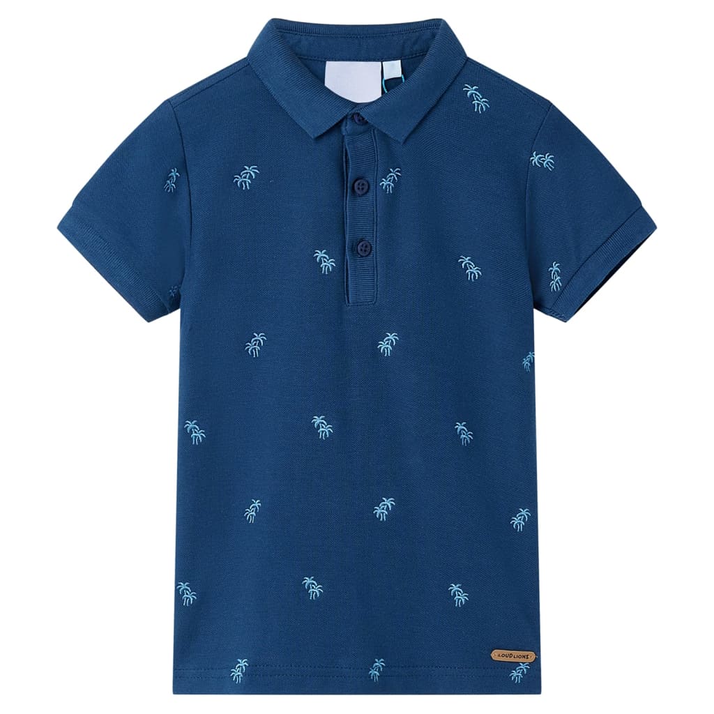 Dječja polo majica tamnoplava 116
