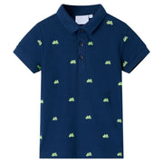 Dječja polo majica modra 92
