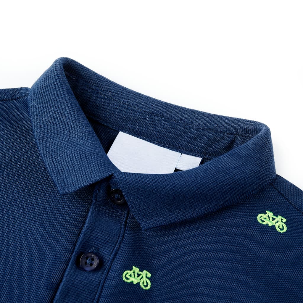 Dječja polo majica modra 104