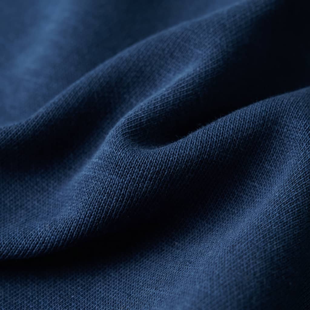 Dječja topla majica indigo plava 92