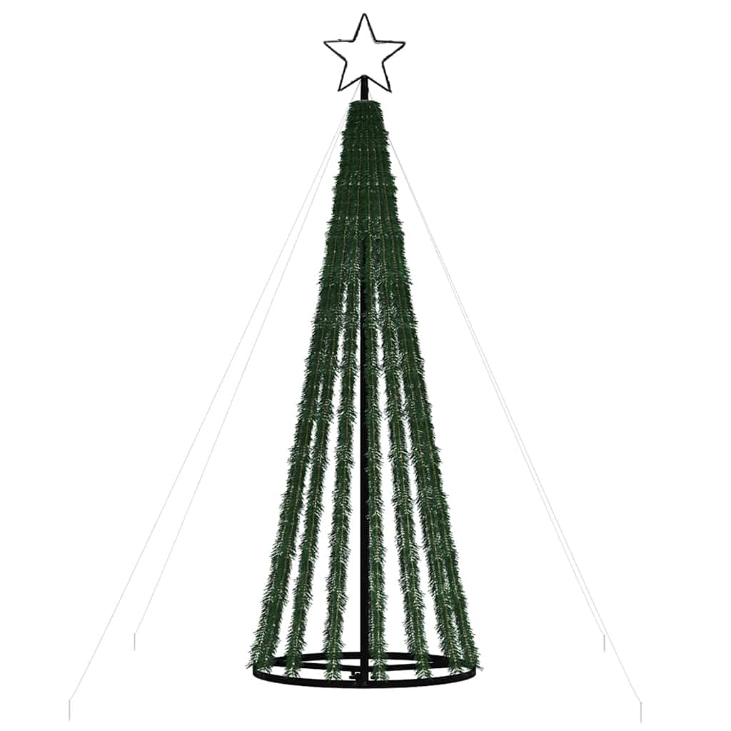 LED božićno drvce 275 LED hladno bijelo 180 cm