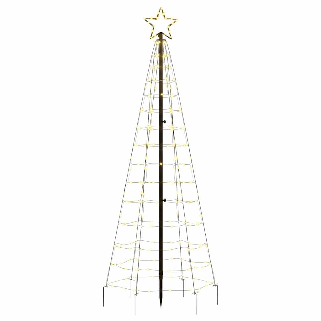 LED božićno drvce sa šiljcima 220 LED toplo bijelo 180 cm