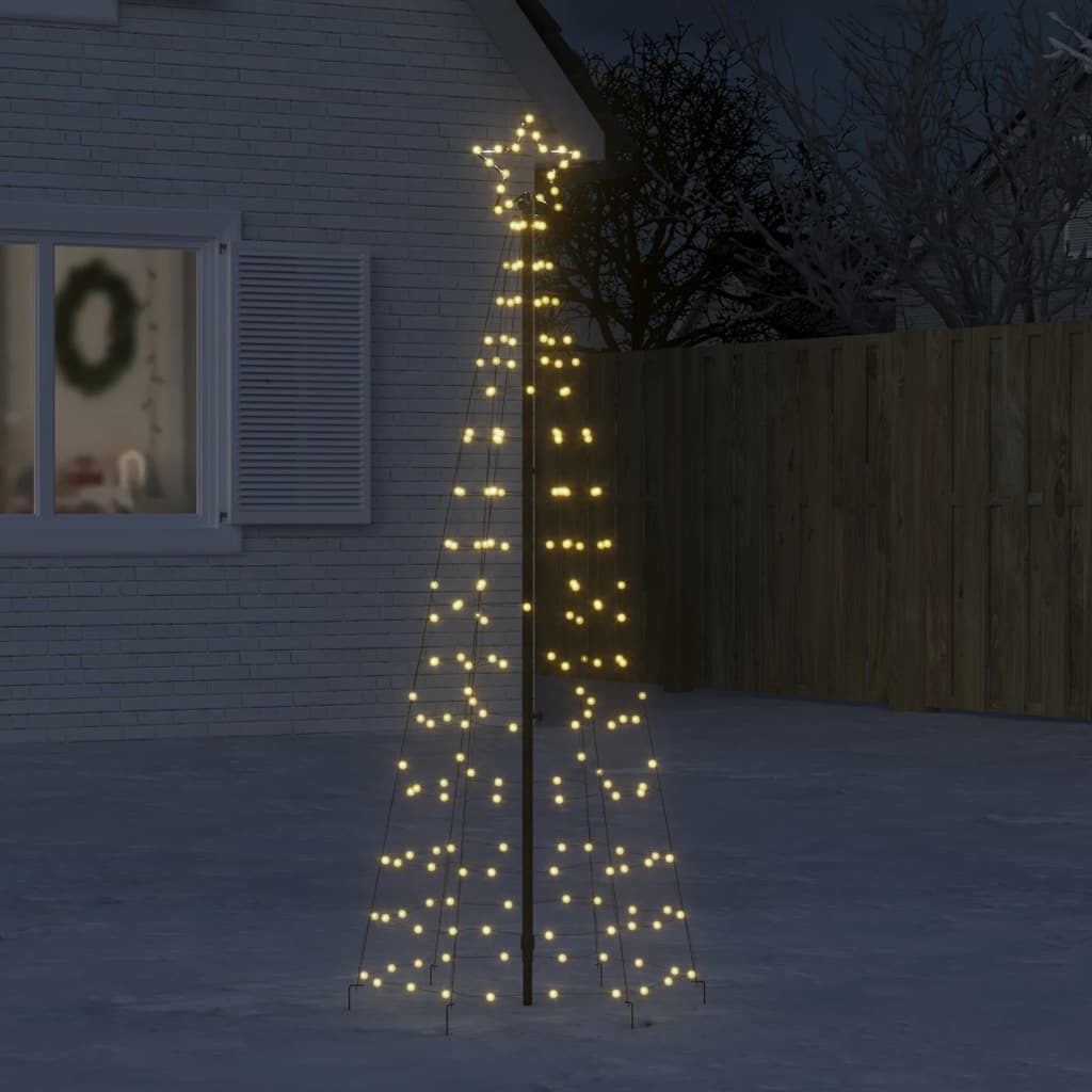 LED božićno drvce sa šiljcima 220 LED toplo bijelo 180 cm