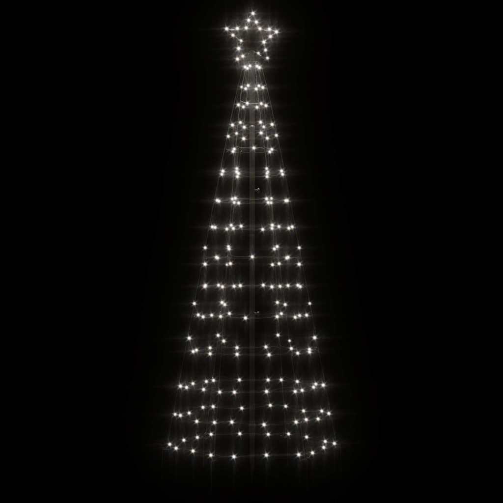 LED božićno drvce sa šiljcima 220 LED hladno bijelo 180 cm