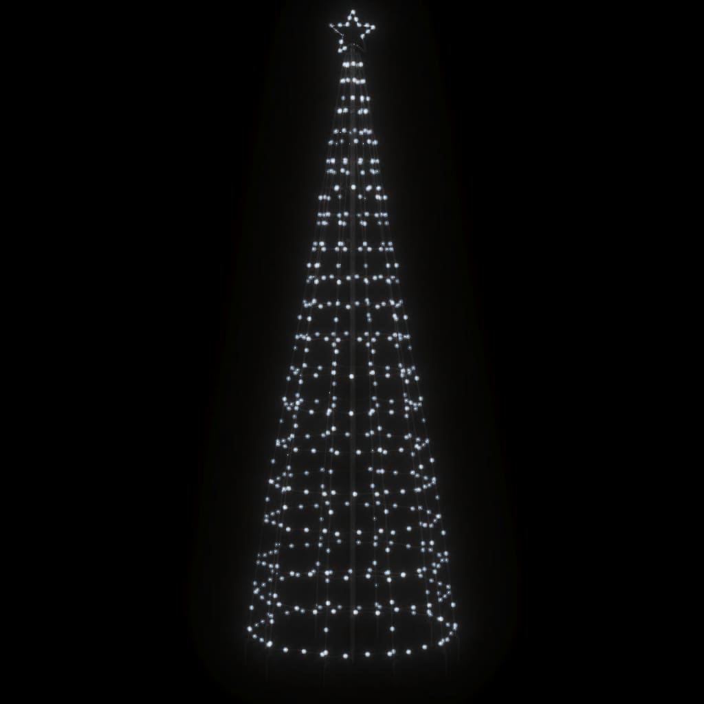 LED božićno drvce sa šiljcima 570 LED hladno bijelo 300 cm