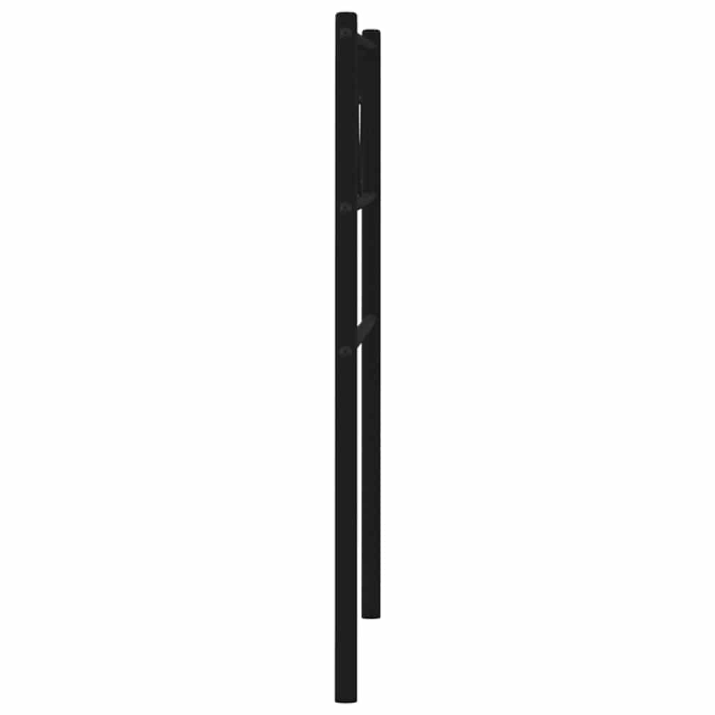 Metalno zamjensko uzglavlje crno 107 cm