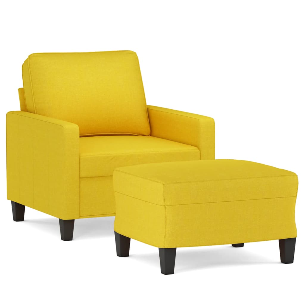 Fotelja s tabureom crvena boja vina 60 cm od tkanine