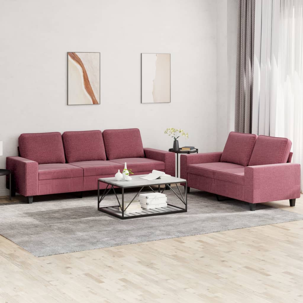 2-dijelni set sofa od tkanine