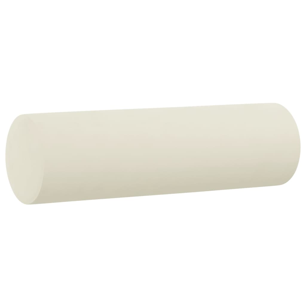 2-dijelni set sofa s jastucima krem baršunasti