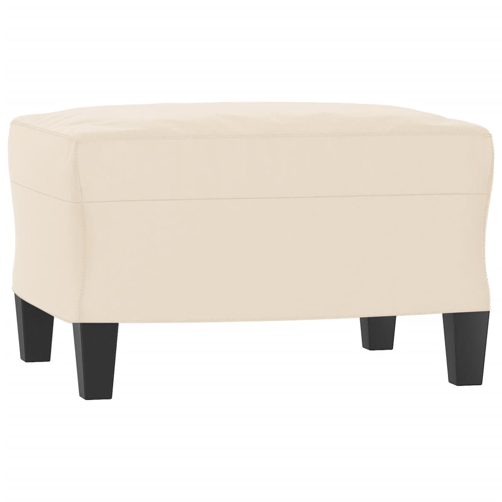 3-dijelni set sofa s jastucima bež tkanina od mikrovlakana