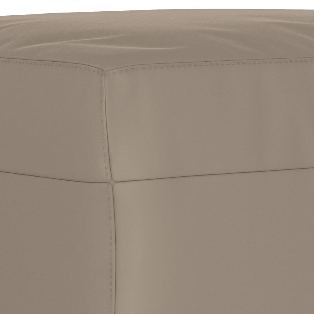 3-dijelni set sofa s jastucima smeđesivi od mikrovlakana