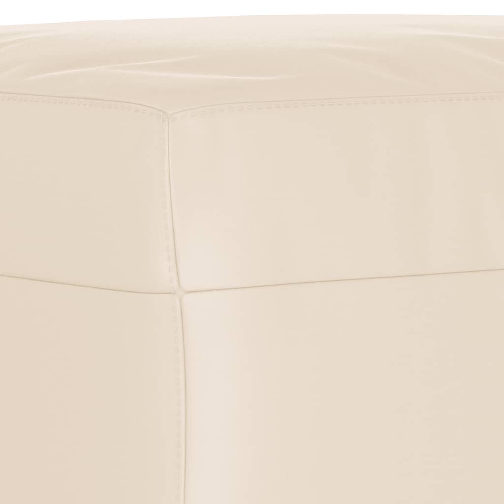 3-dijelni set sofa s jastucima bež od mikrovlakana