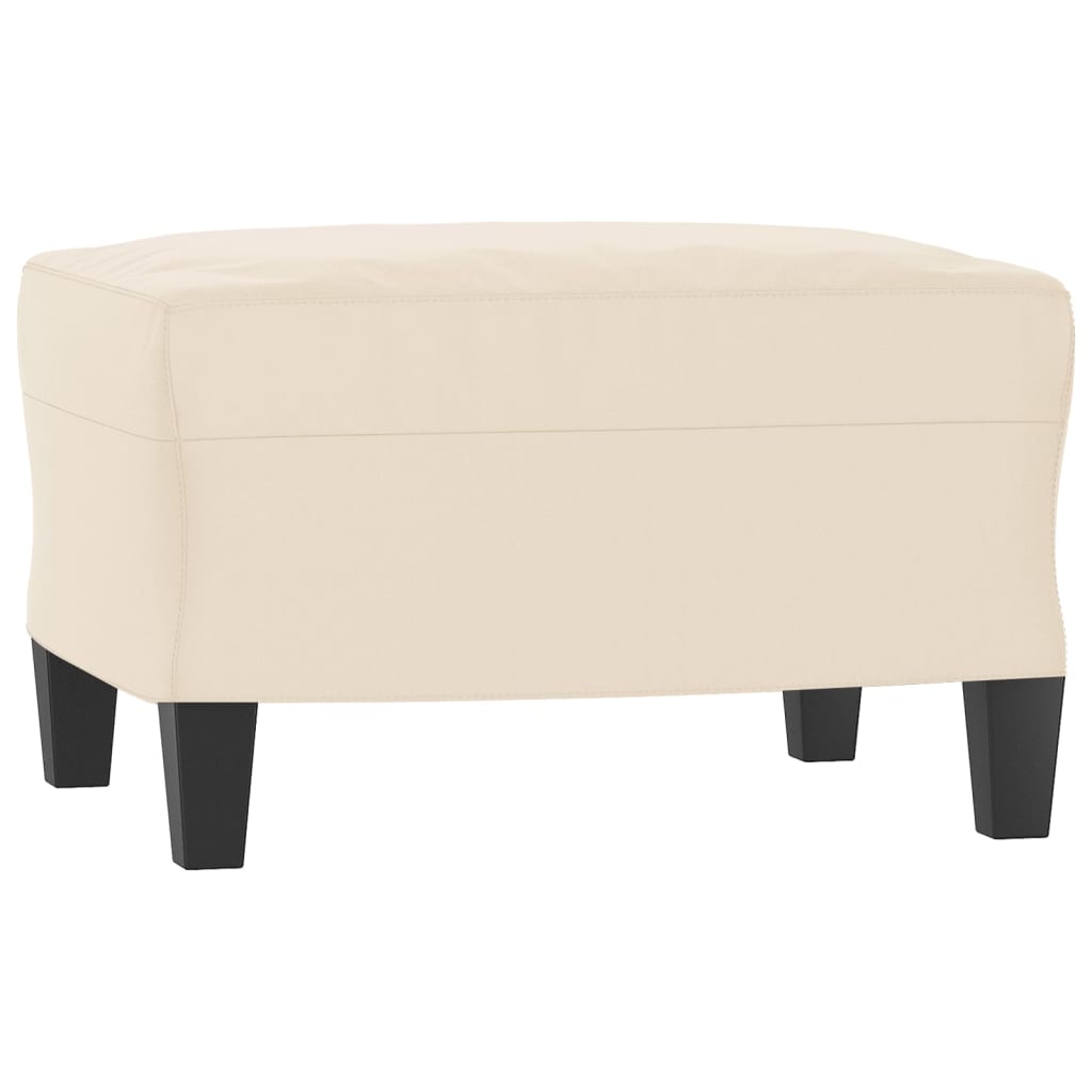 3-dijelni set sofa s jastucima bež tkanina od mikrovlakana