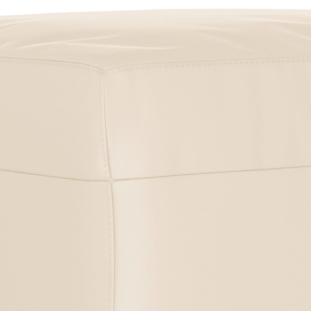 3-dijelni set sofa s jastucima bež od mikrovlakana