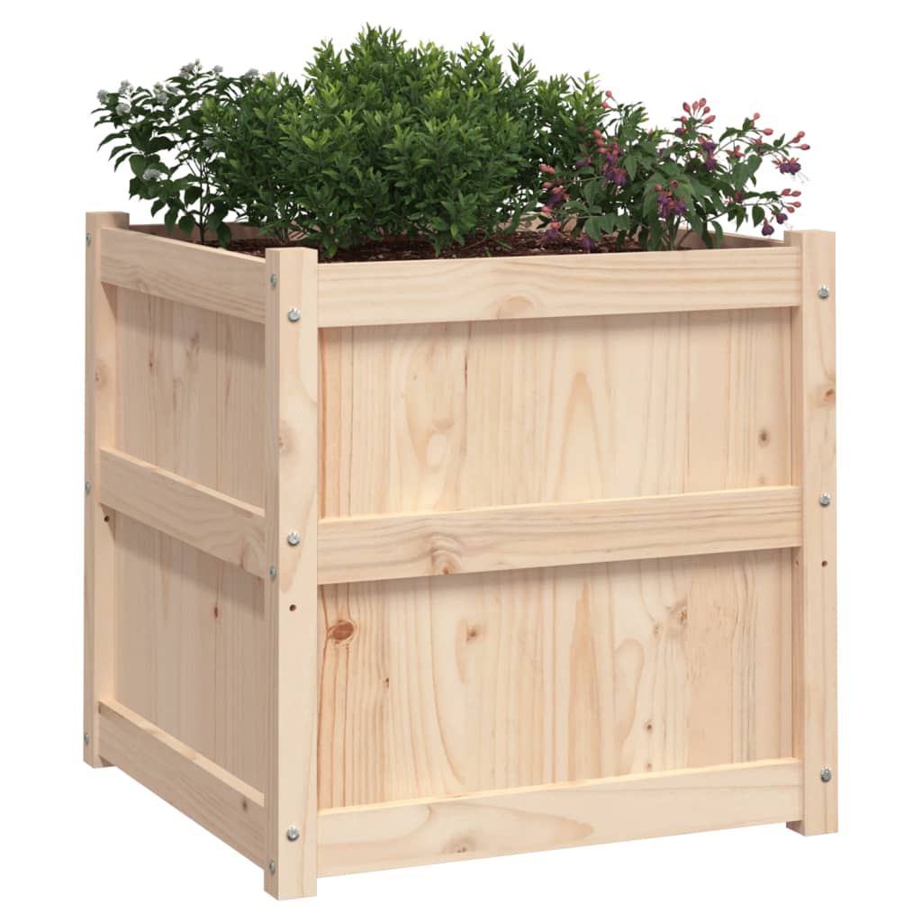 Vrtna sadilica 60 x 60 x 60 cm od masivne borovine