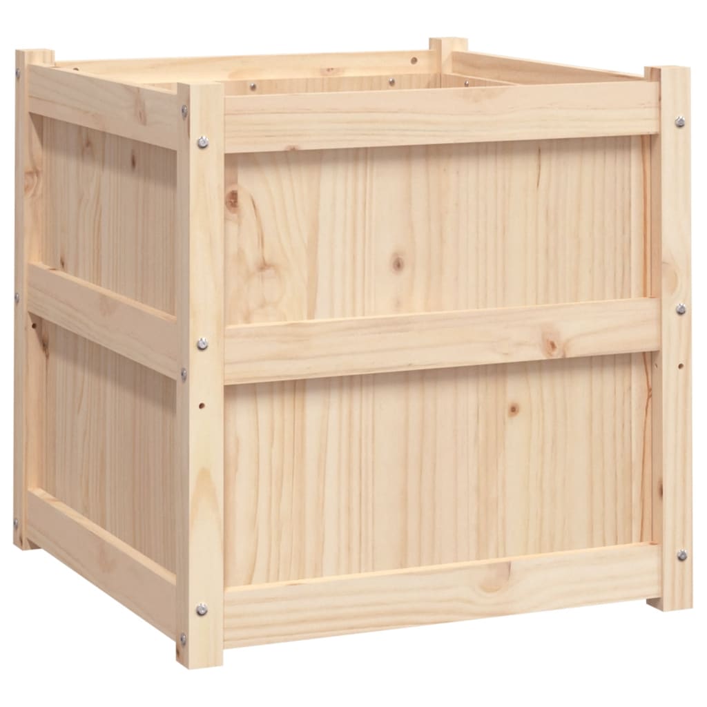 Vrtna sadilica 60 x 60 x 60 cm od masivne borovine