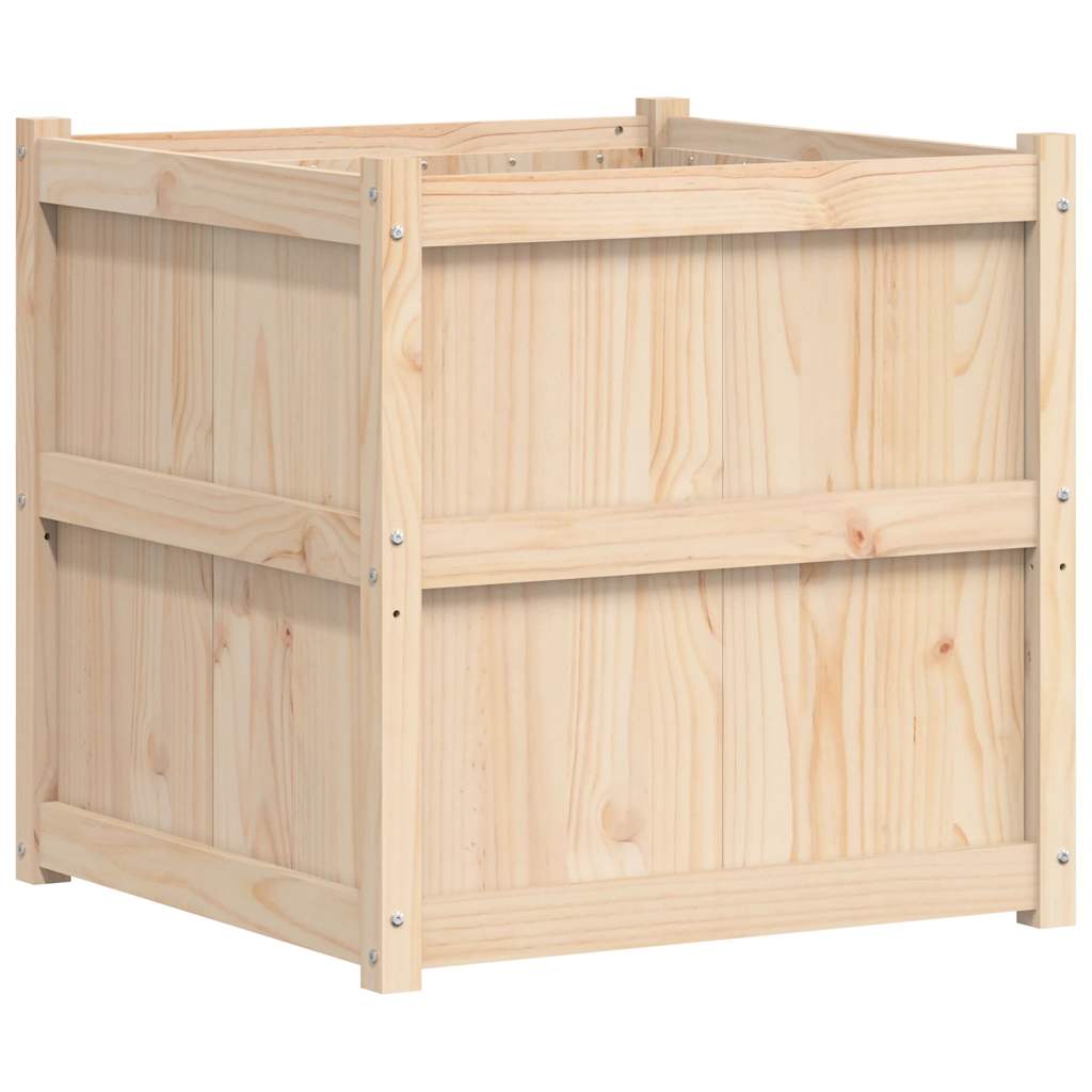 Vrtna sadilica 70 x 70 x 70 cm od masivne borovine