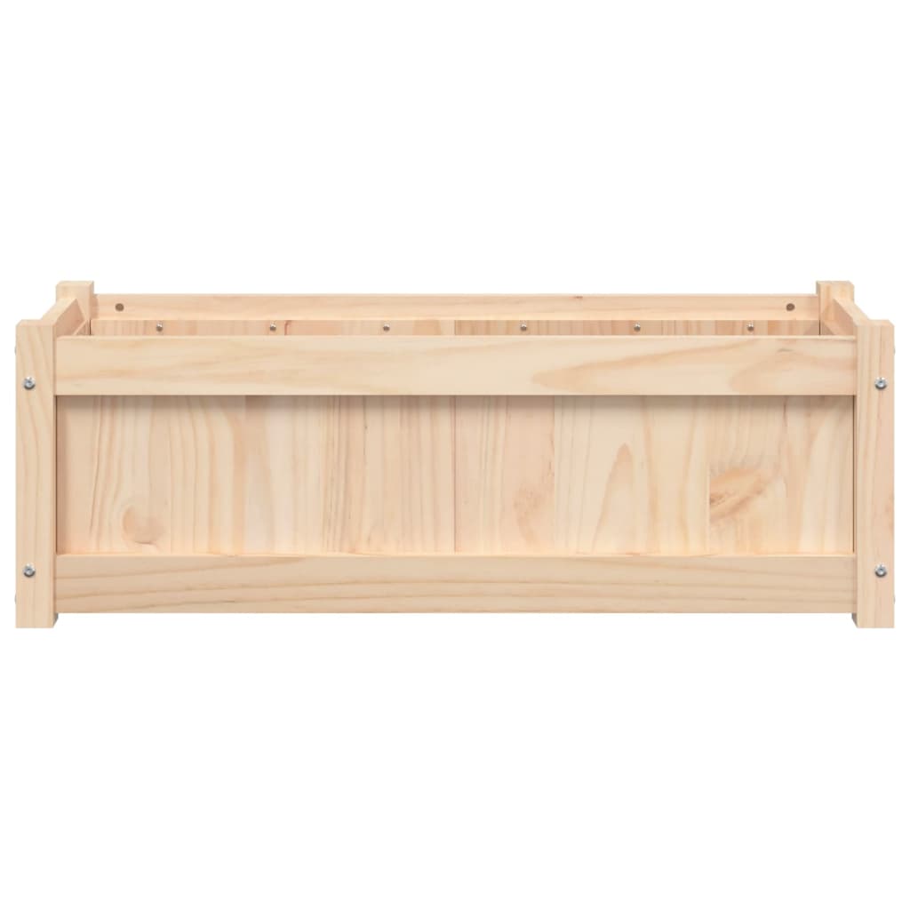 Vrtna sadilica 90x31x31 cm od masivne borovine