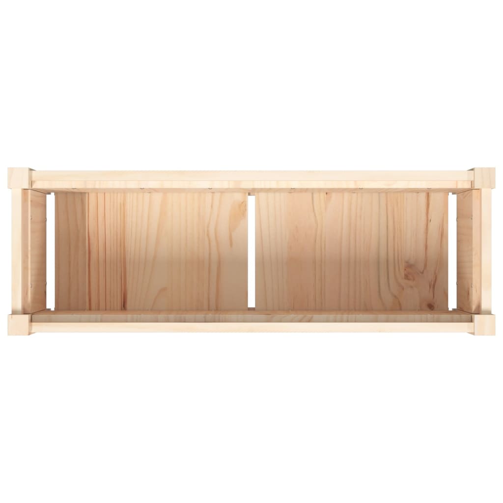 Vrtna sadilica 90x31x31 cm od masivne borovine