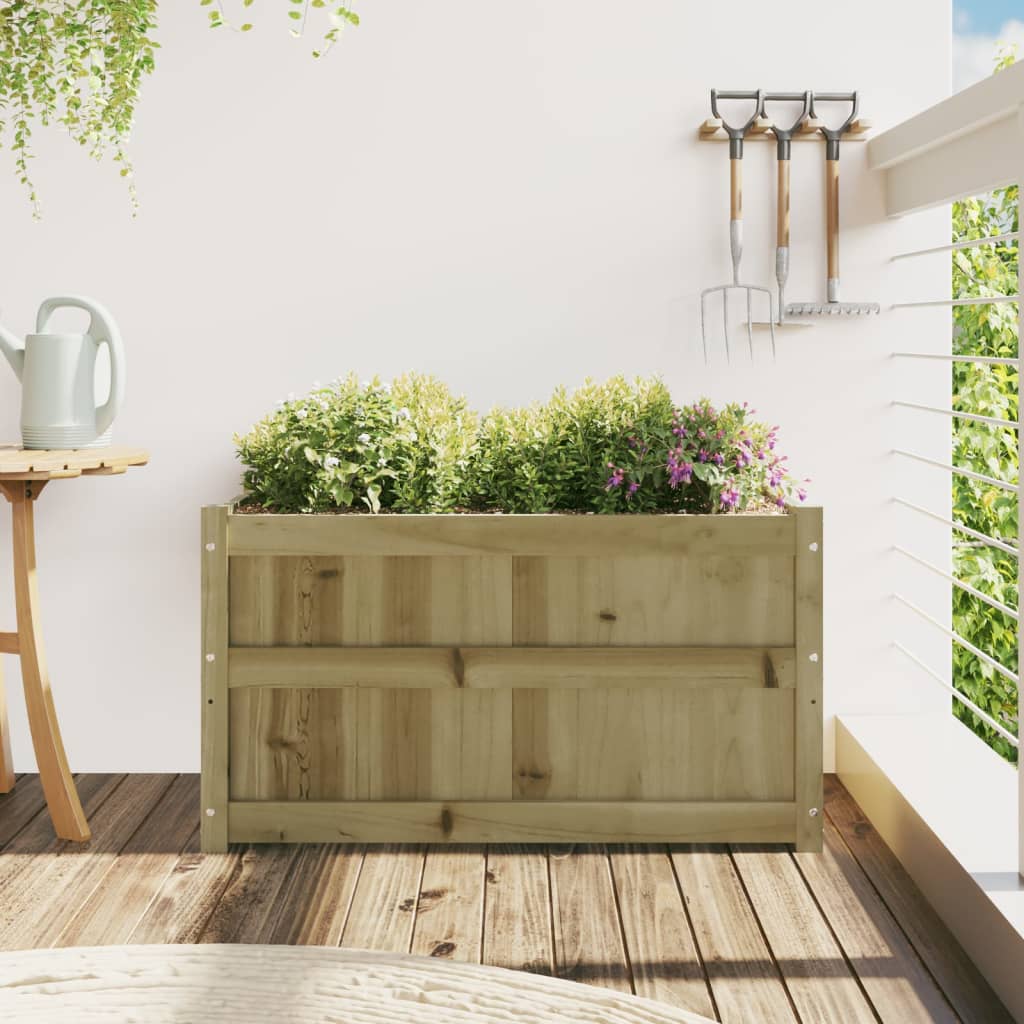 Vrtna sadilica 90x50x50 cm od impregnirane borovine