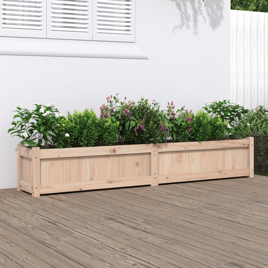 Vrtna sadilica 180 x 31 x 31 cm od masivne borovine
