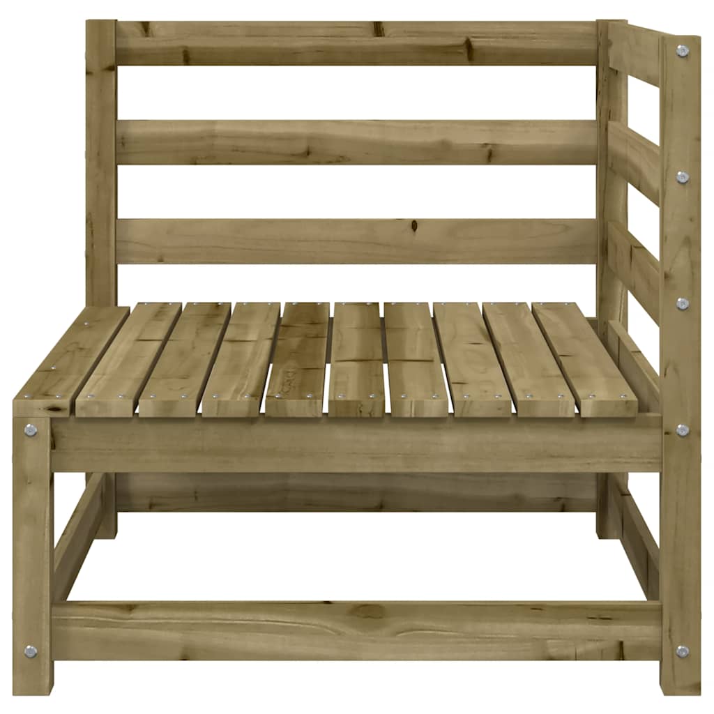 Kutna vrtna sofa 70 x 70 x 67 cm od impregnirane borovine