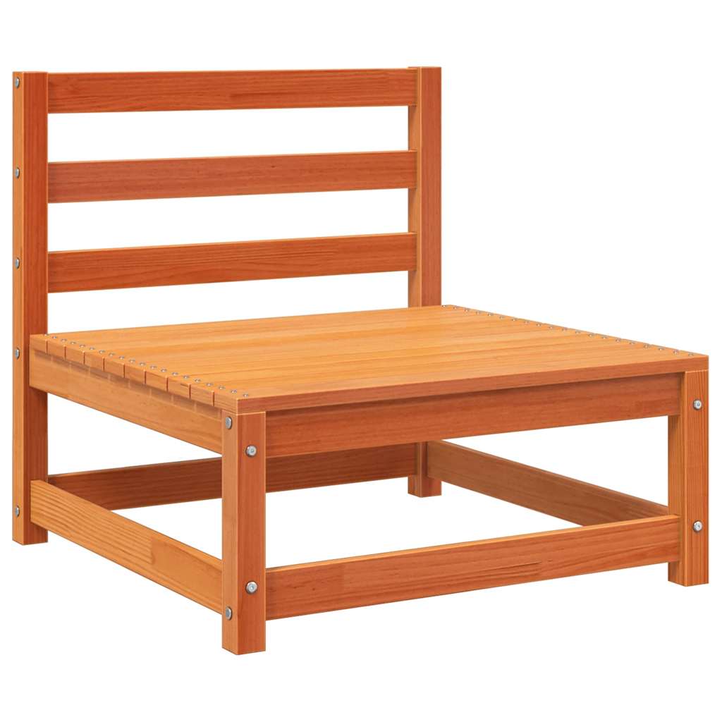 Vrtna sofa voštano smeđa 70 x 70 x 67 cm od masivne borovine