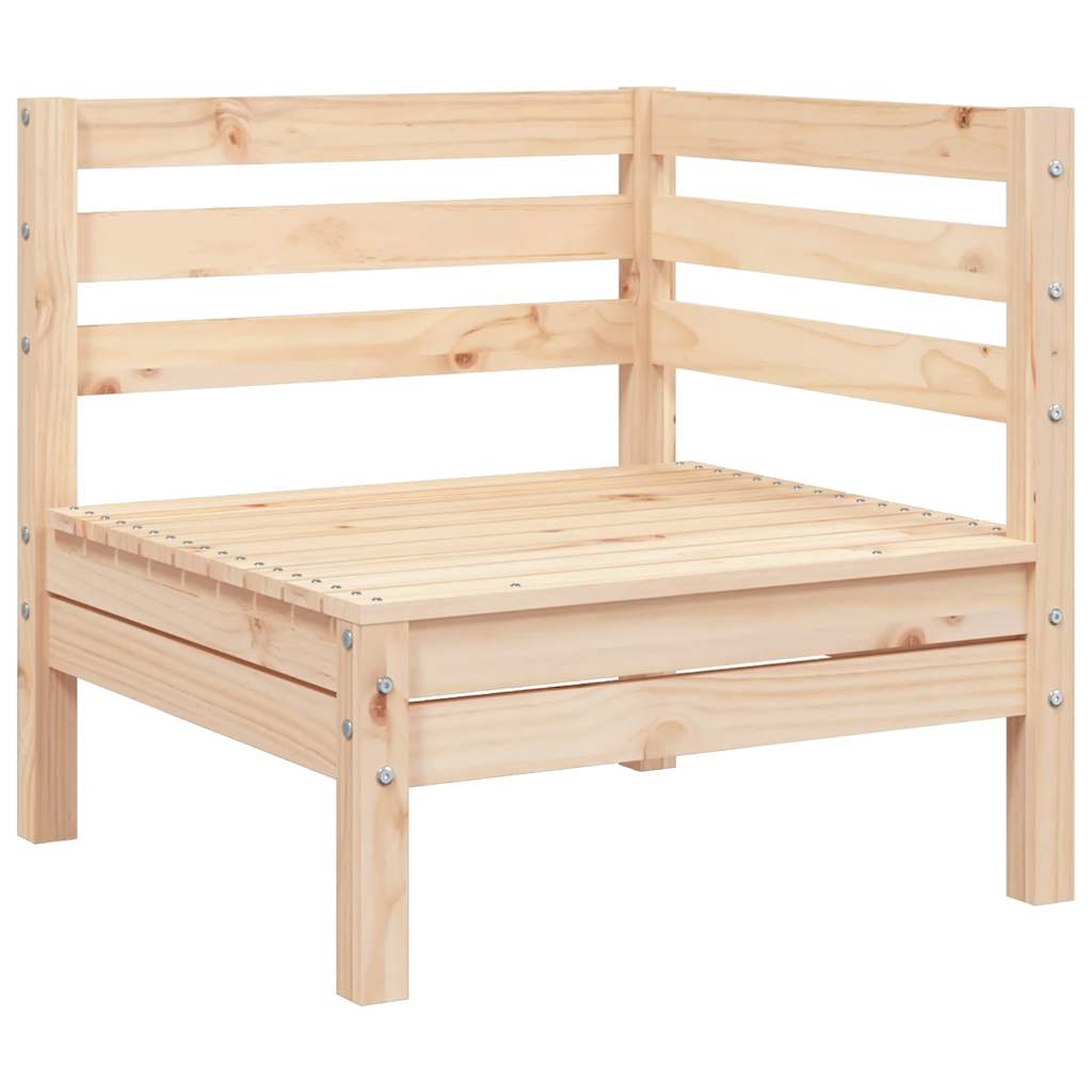 Kutna vrtna sofa od masivne borovine